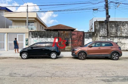 Terreno à venda, 314 m² por R$ 750.000,00 - Estuário - Santos/SP