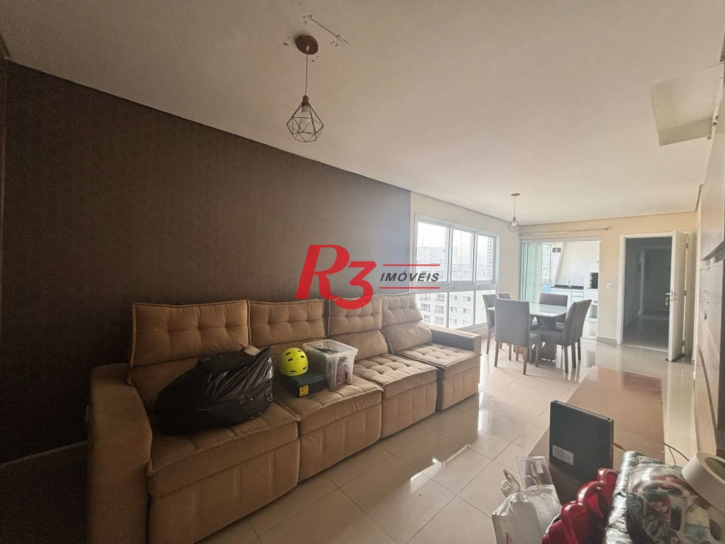 Apartamento com 3 dormitórios à venda, 117 m² por R$ 1.290.000,00 - Ponta da Praia - Santos/SP