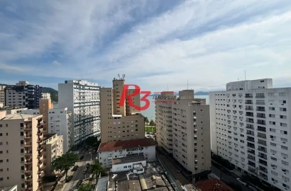 Apartamento com 3 dormitórios à venda, 117 m² por R$ 1.350.000,00 - Ponta da Praia - Santos/SP