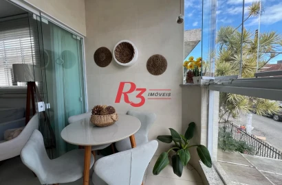 Casa com 2 dormitórios à venda, 80 m² por R$ 860.000,00 - Embaré - Santos/SP