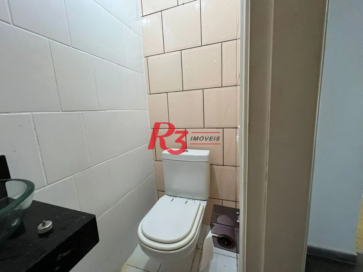 Apartamento com 1 dormitório para alugar, 60 m² por R$ 3.700,02/mês - Boqueirão - Santos/SP