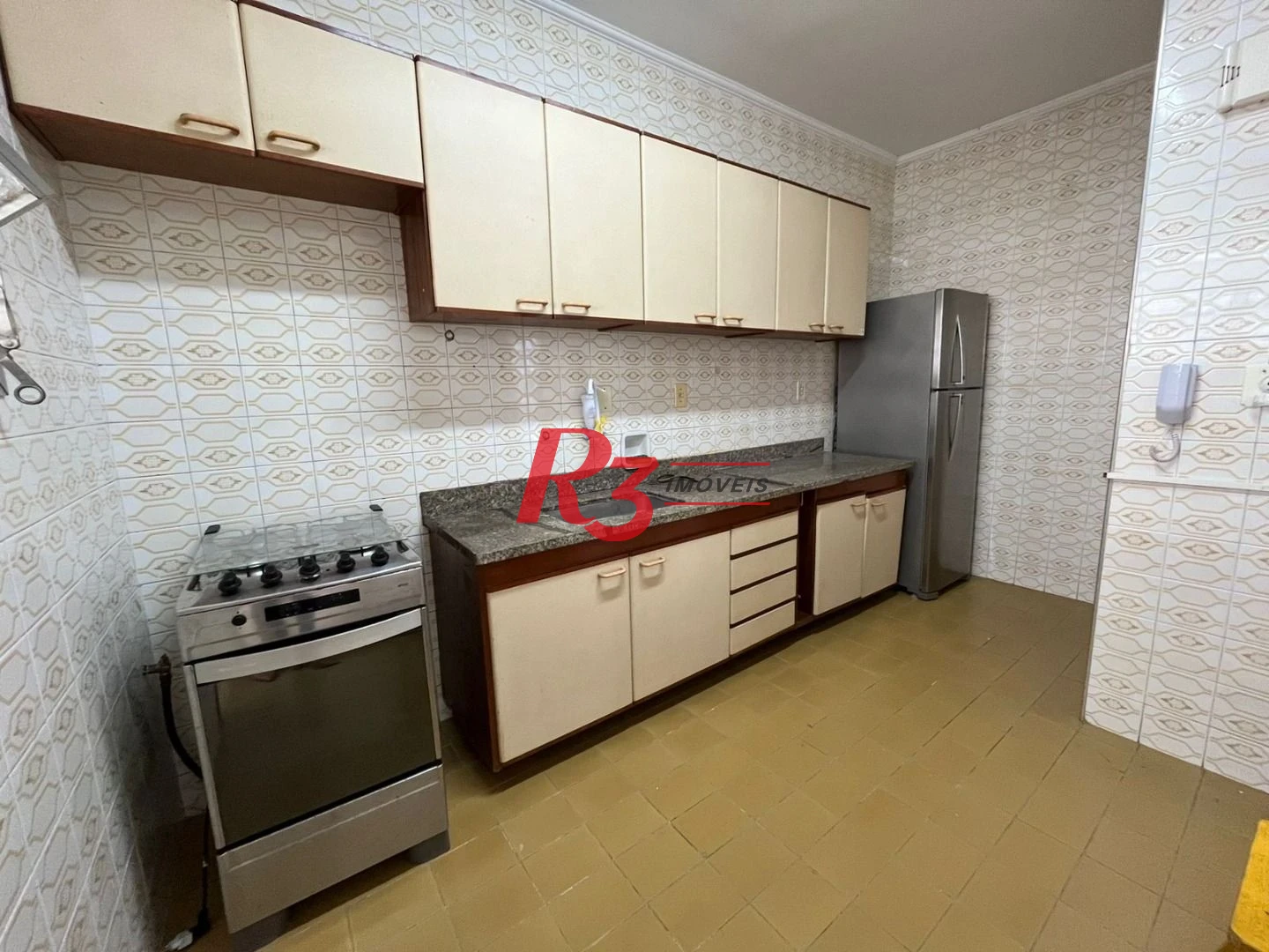 Apartamento com 1 dormitório para alugar, 60 m² por R$ 3.700,02/mês - Boqueirão - Santos/SP