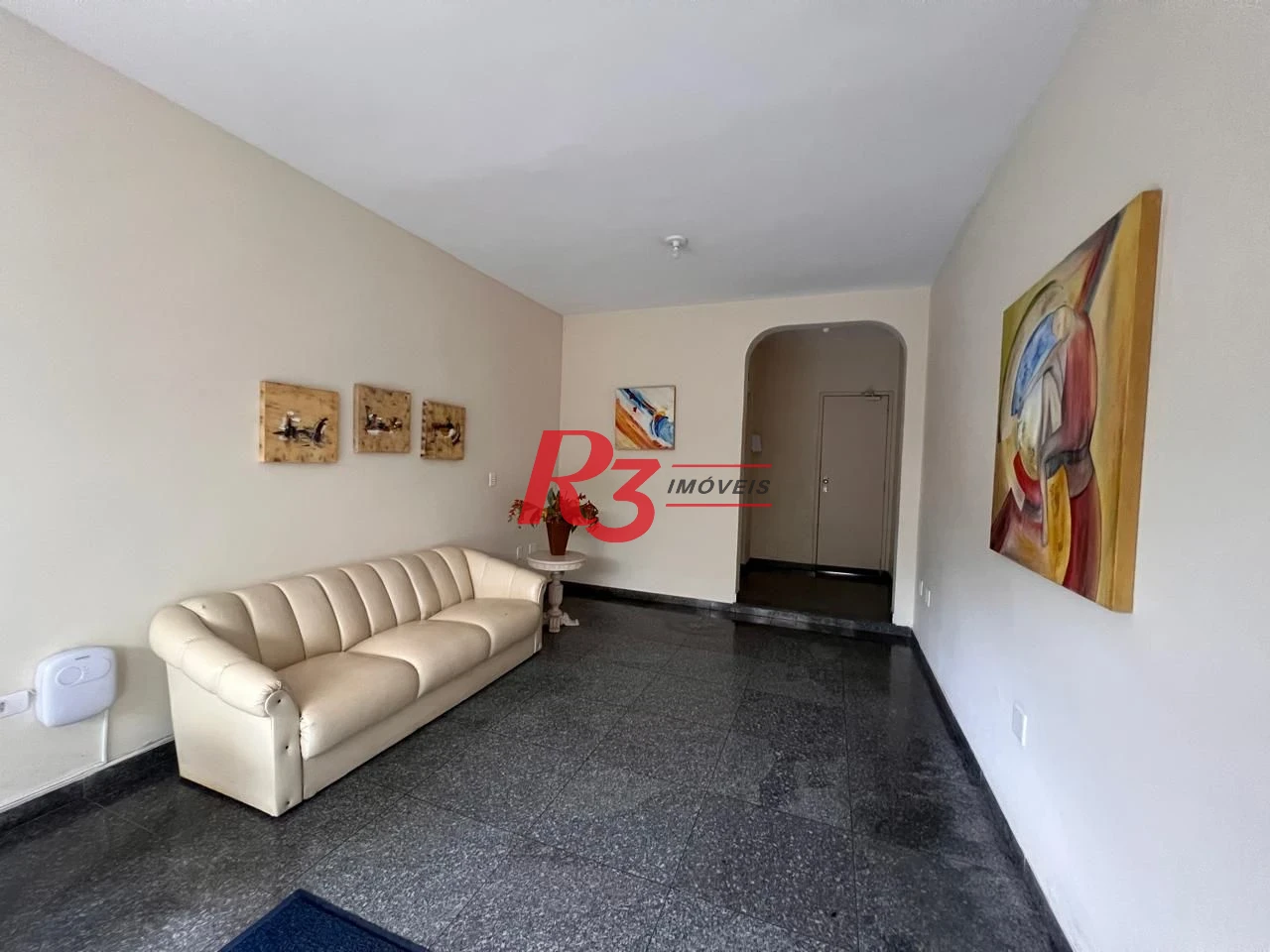 Apartamento com 1 dormitório para alugar, 60 m² por R$ 3.700,02/mês - Boqueirão - Santos/SP