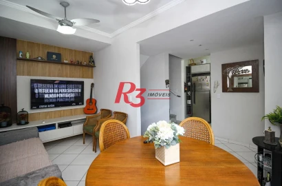 Sobrado com 2 dormitórios à venda, 115 m² por R$ 560.000,00 - Vila Matias - Santos/SP