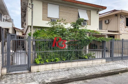 Sobrado com 2 dormitórios à venda, 84 m² por R$ 440.000,00 - Vila Matias - Santos/SP