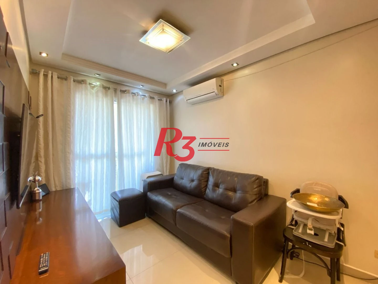 Apartamento com 2 dormitórios à venda, 58 m² por R$ 375.000,00 - Morro Nova Cintra - Santos/SP