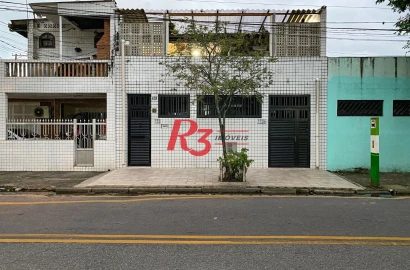 Casa com 3 dormitórios à venda, 100 m² por R$ 427.000,00 - Estuário - Santos/SP