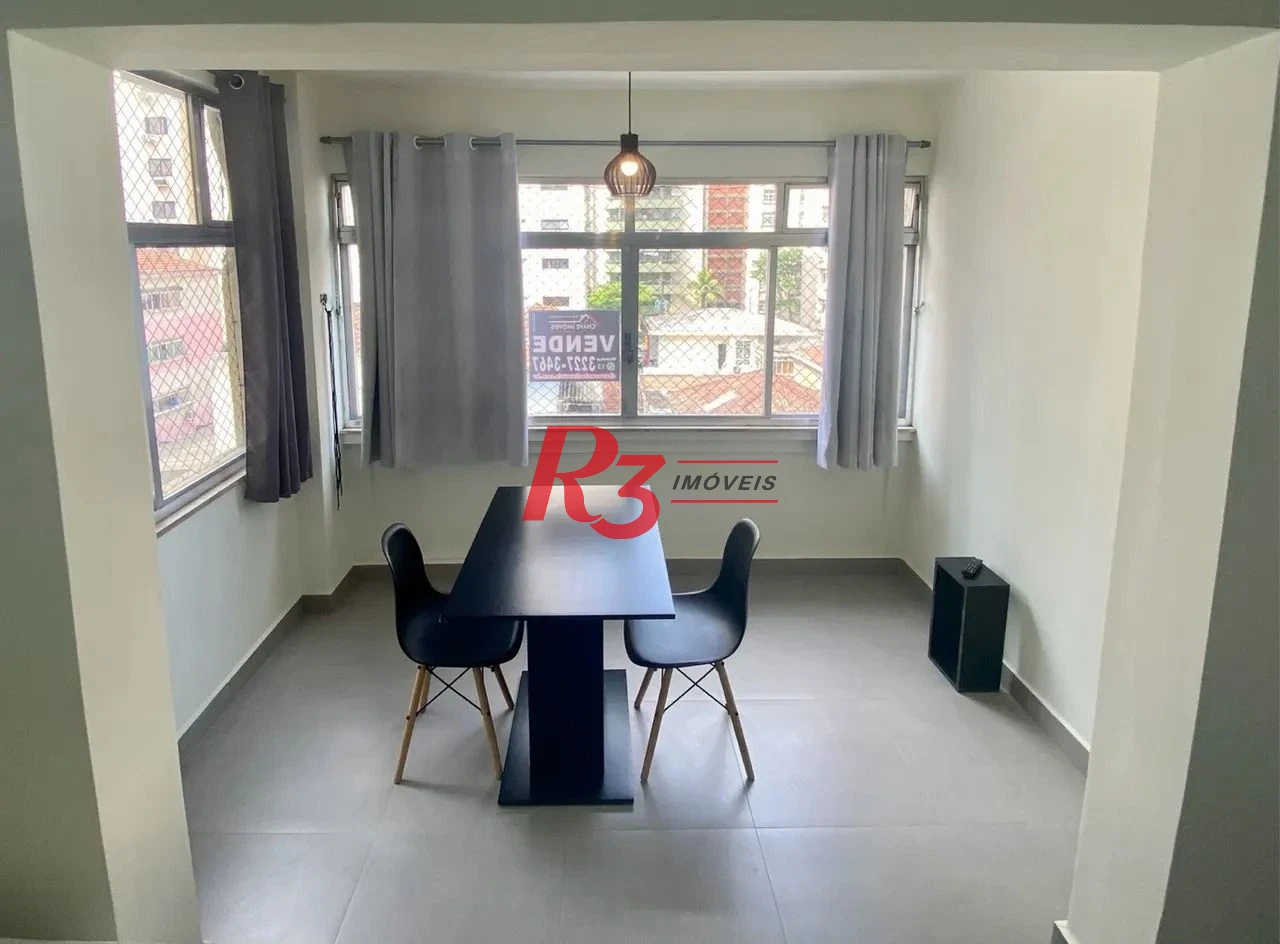 Apartamento à venda, 67 m² por R$ 470.000,00 - Embaré - Santos/SP