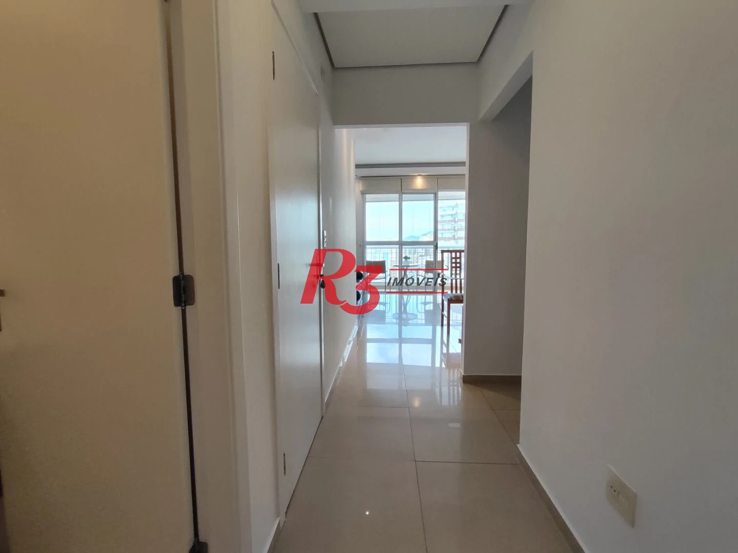 Apartamento com 3 dormitórios para alugar, 94 m² por R$ 7.000,00/mês - Gonzaga - Santos/SP