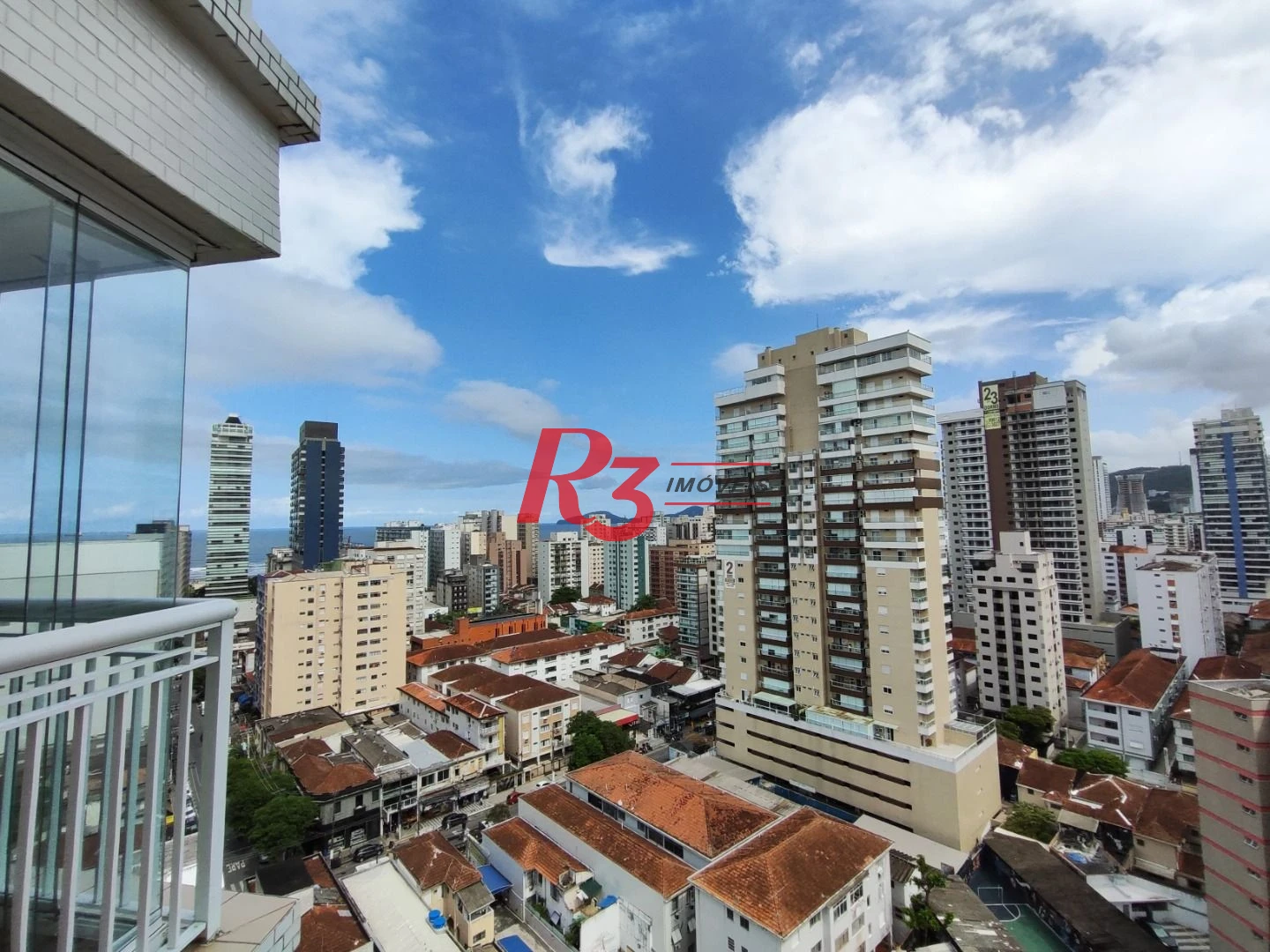 Apartamento com 3 dormitórios para alugar, 94 m² por R$ 7.000,00/mês - Gonzaga - Santos/SP