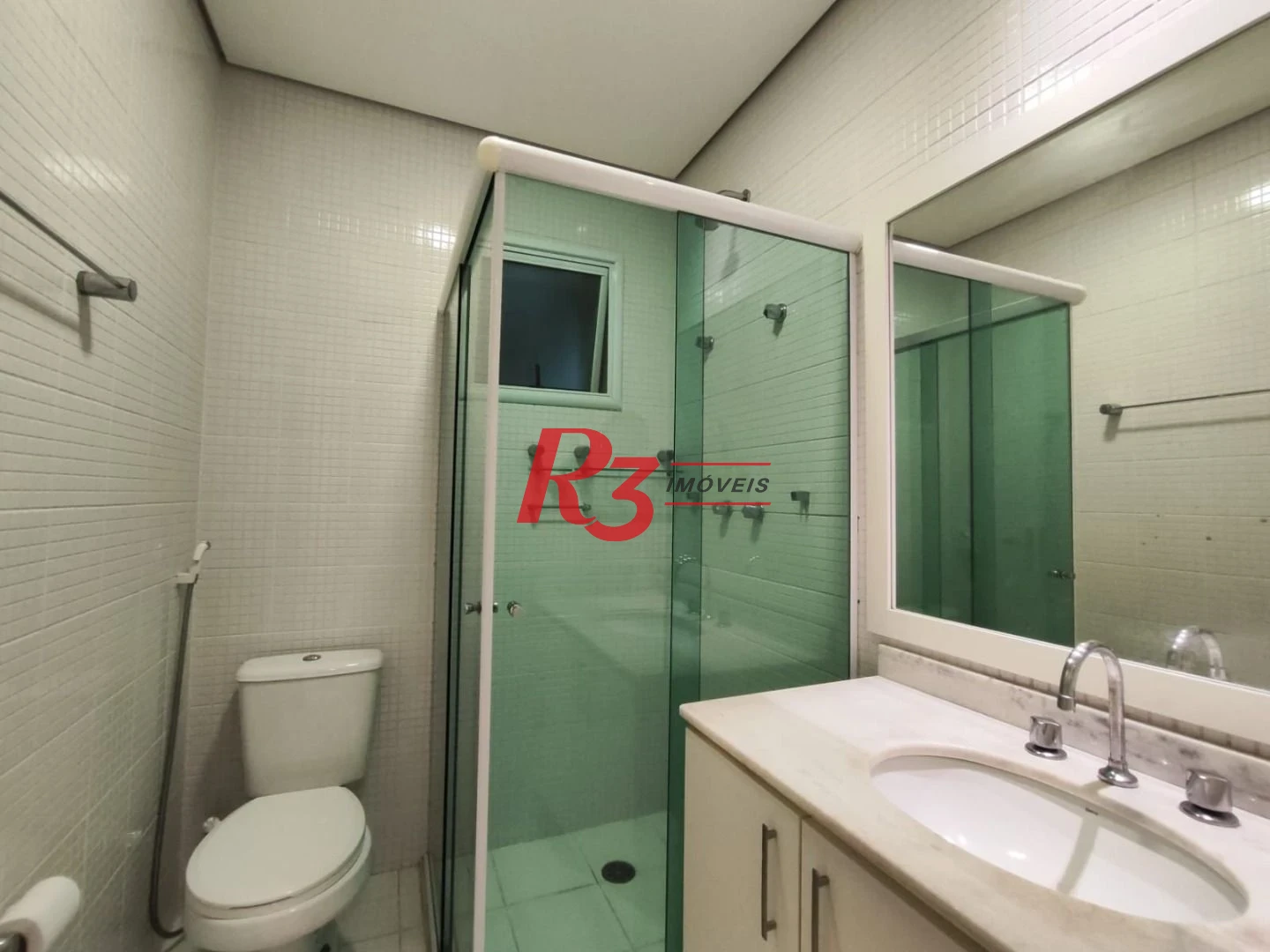Apartamento com 3 dormitórios para alugar, 94 m² por R$ 7.000,00/mês - Gonzaga - Santos/SP