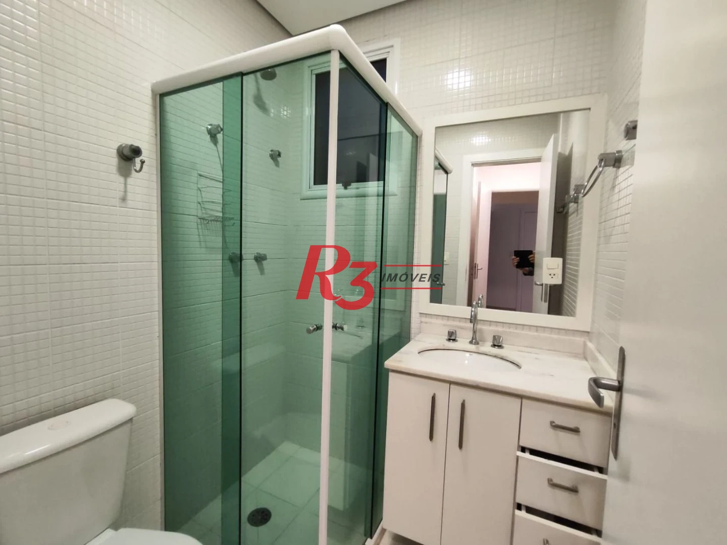 Apartamento com 3 dormitórios para alugar, 94 m² por R$ 7.000,00/mês - Gonzaga - Santos/SP