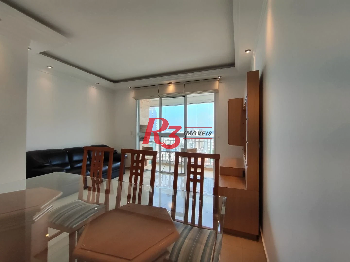 Apartamento com 3 dormitórios para alugar, 94 m² por R$ 7.000,00/mês - Gonzaga - Santos/SP