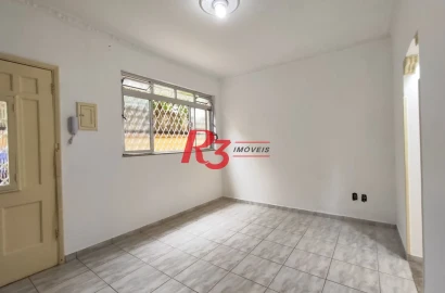 R3 REAL ESTATE VENDE! Sobrado com 2 dormitórios, 73 m² por R$ 430.000 - Campo Grande - Santos/SP