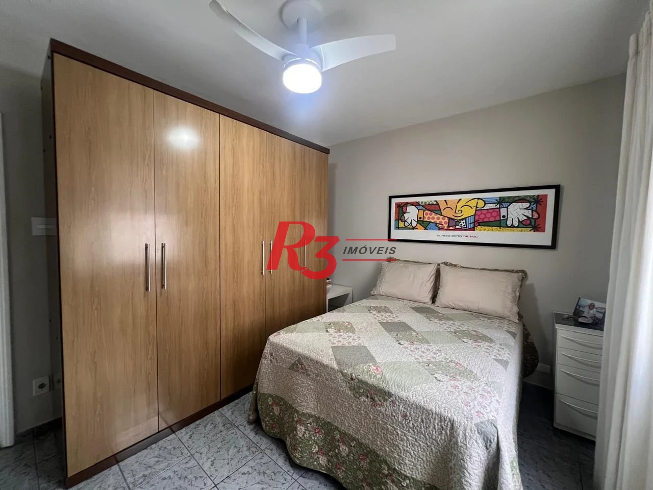 Apartamento com 2 dormitórios à venda, 40 m² por R$ 440.000,00 - Gonzaga - Santos/SP