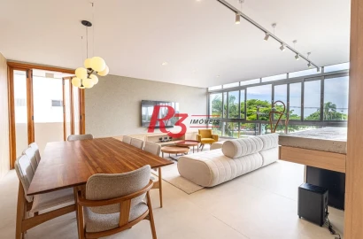 Apartamento à venda, 160 m² por R$ 2.280.000,00 - Gonzaga - Santos/SP