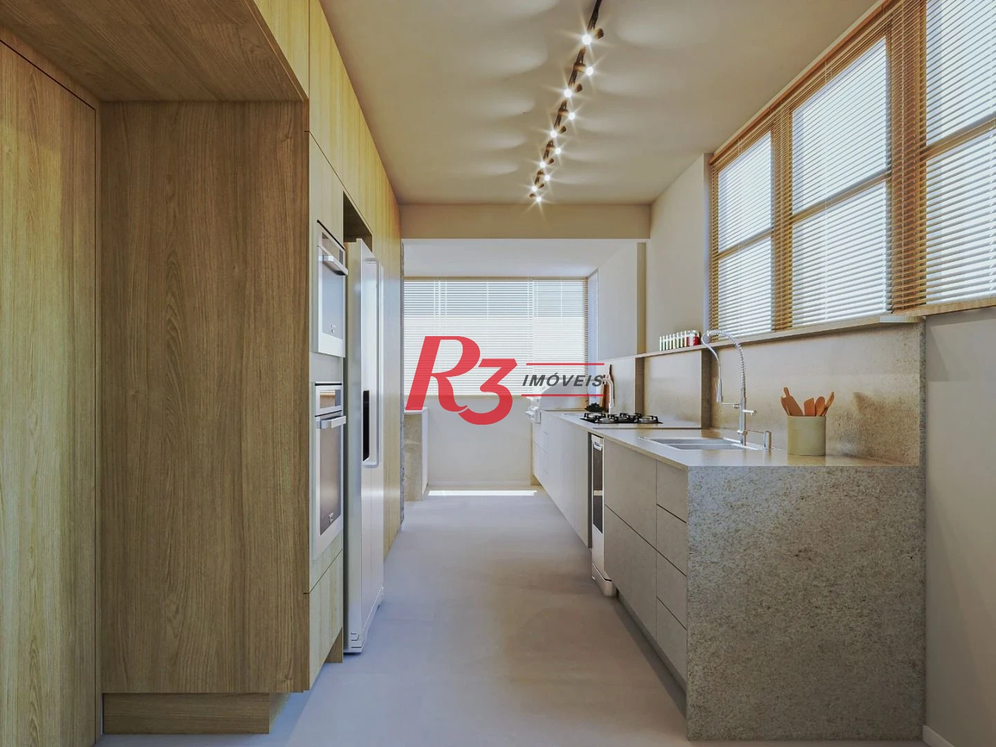 Apartamento RETROFIT com 3 SUITES  venda, 160 m² por R$ 2.450.000 - Gonzaga - Santos/SP