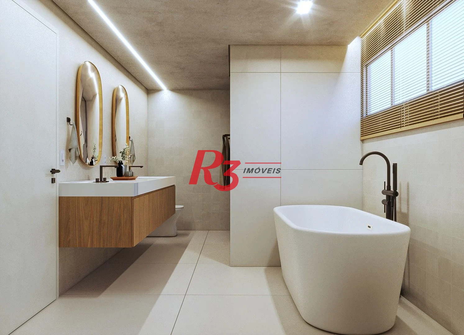 Apartamento RETROFIT com 3 SUITES  venda, 160 m² por R$ 2.450.000 - Gonzaga - Santos/SP
