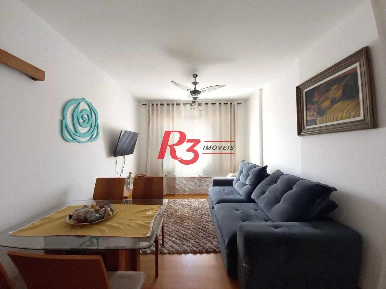 Apartamento com 2 dormitórios à venda, 70 m² por R$ 459.000,00 - Campo Grande - Santos/SP