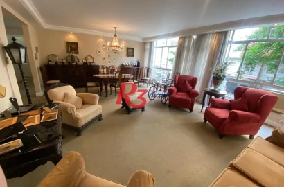 Apartamento à venda, 193 m² por R$ 1.290.000,00 - Embaré - Santos/SP