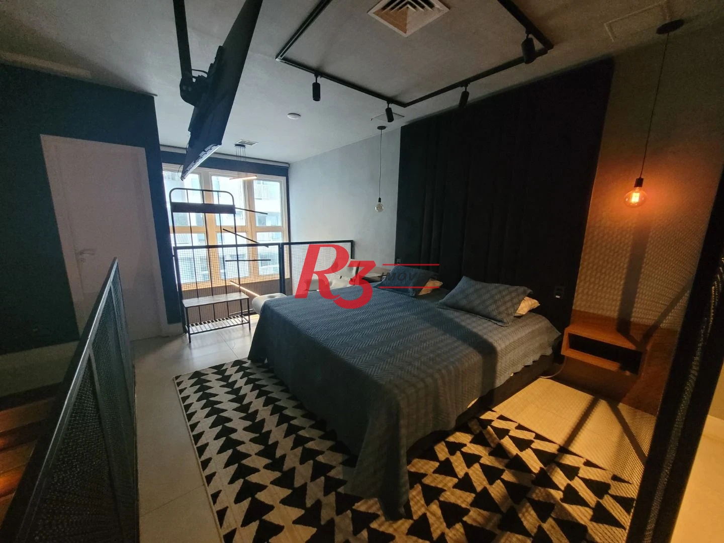 Loft com 1 dormitório, 69 m² - venda por R$ 920.000,00 ou aluguel por R$ 7.500,00/mês - Gonzaga - Santos/SP