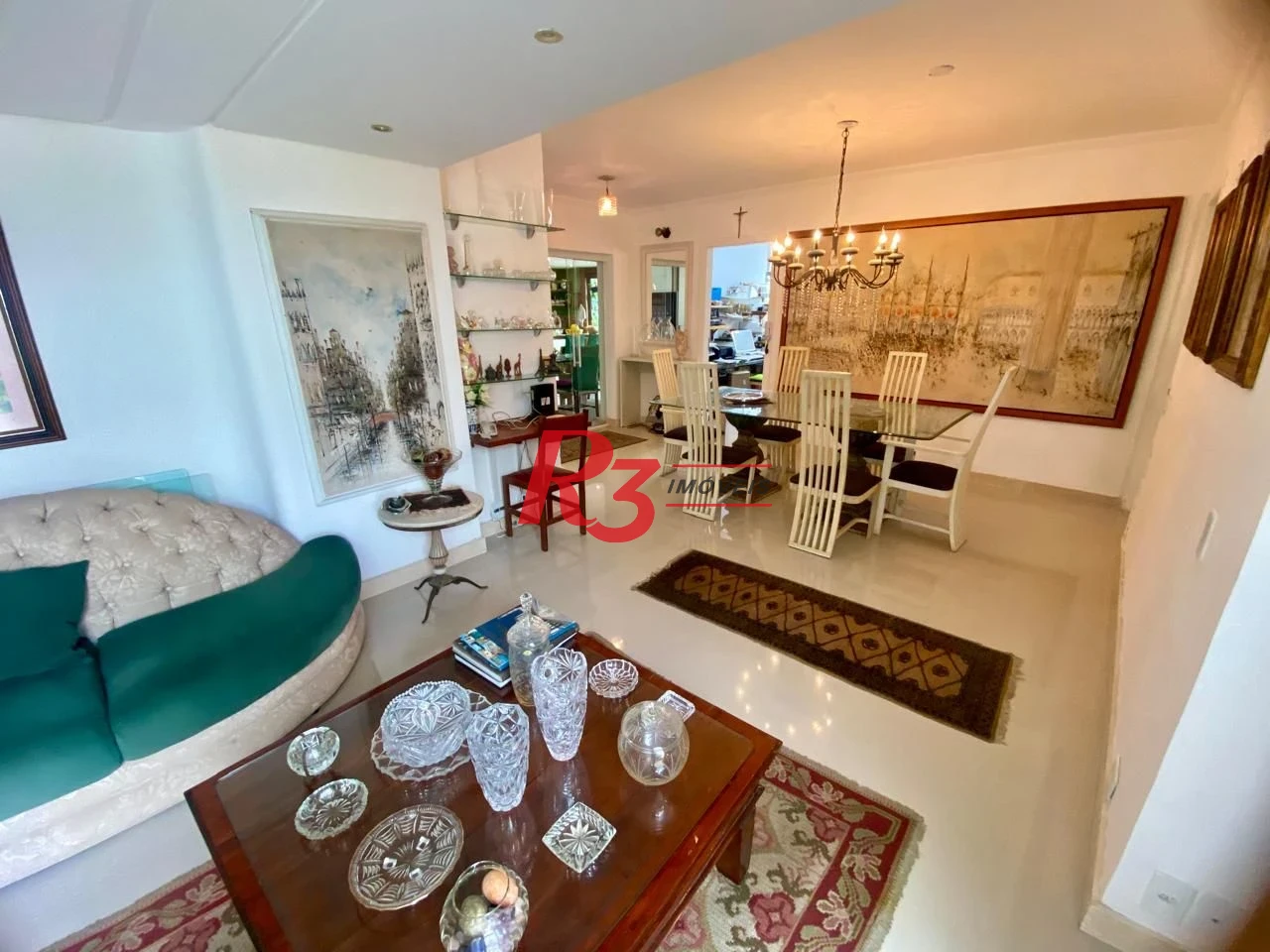 Cobertura com 3 dormitórios à venda, 298 m² por R$ 1.300.000,00 - Jardim Las Palmas - Guarujá/SP