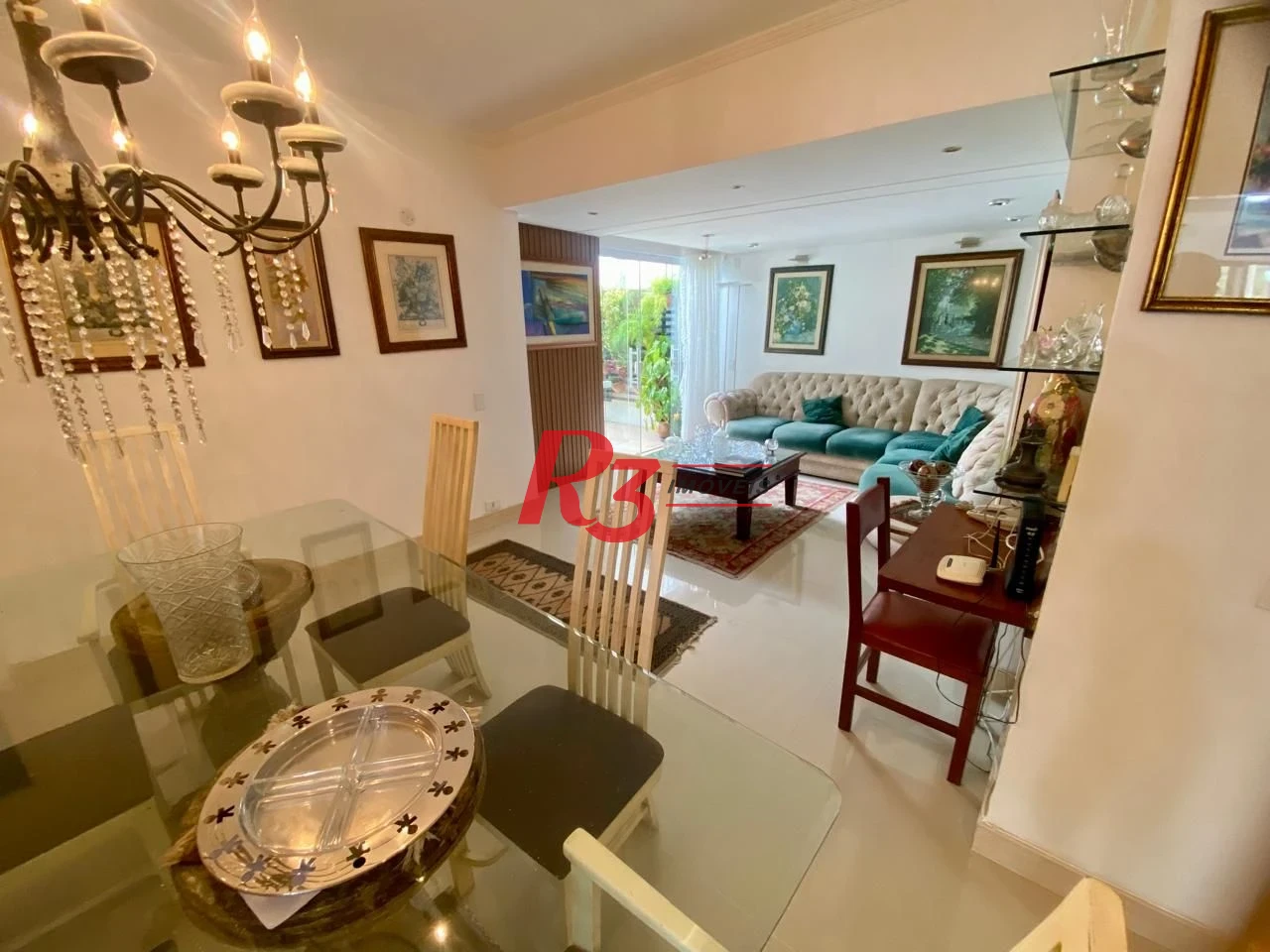 Cobertura com 3 dormitórios à venda, 298 m² por R$ 1.300.000,00 - Jardim Las Palmas - Guarujá/SP