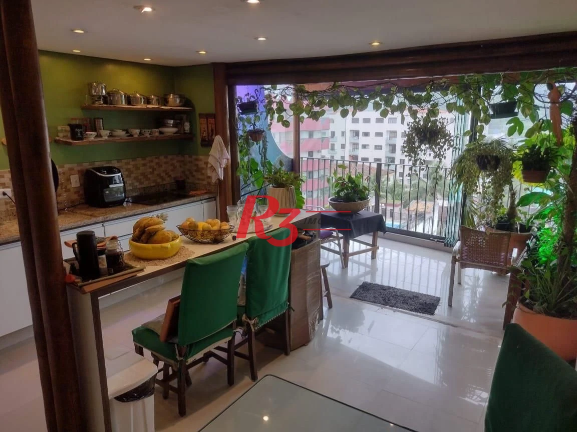 Cobertura com 3 dormitórios à venda, 298 m² por R$ 1.300.000,00 - Jardim Las Palmas - Guarujá/SP