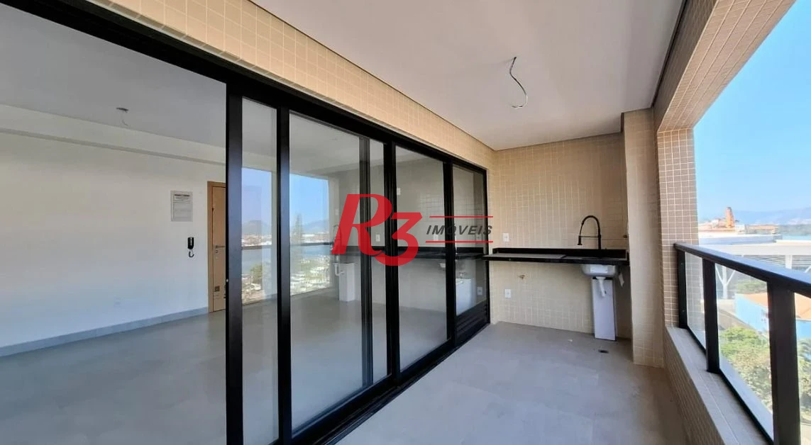 Apartamento com 2 dormitórios à venda, 65 m² por R$ 860.000,00 - Ponta da Praia - Santos/SP