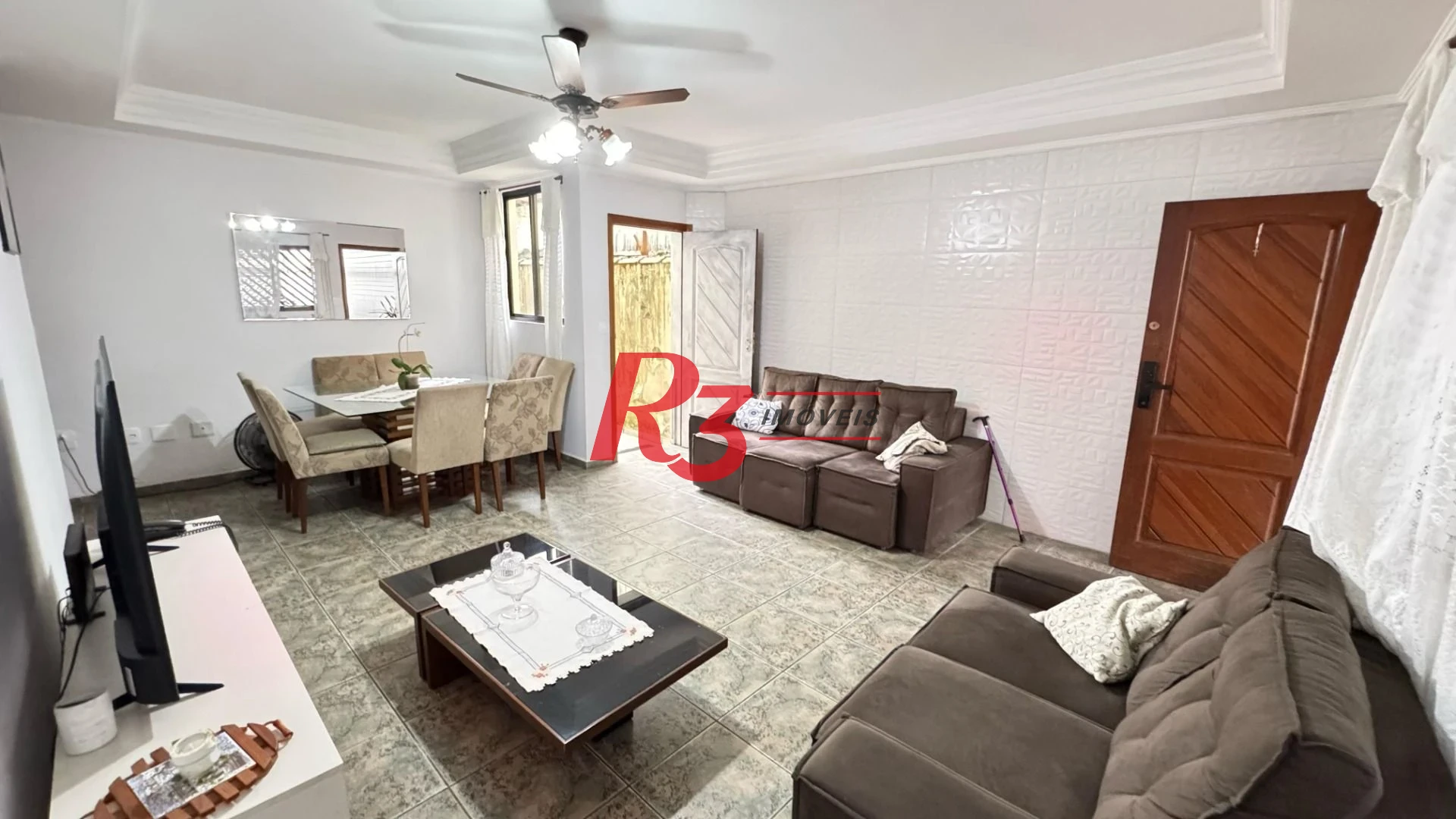 Casa com 3 dormitórios, 152 m² - venda por R$ 960.000,00 ou aluguel por R$ 5.000,00/mês - Campo Grande - Santos/SP