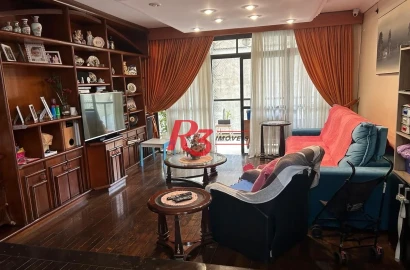 Apartamento com 3 quartos à venda, 165 m² por R$ 850.000 - Gonzaga - Santos/SP