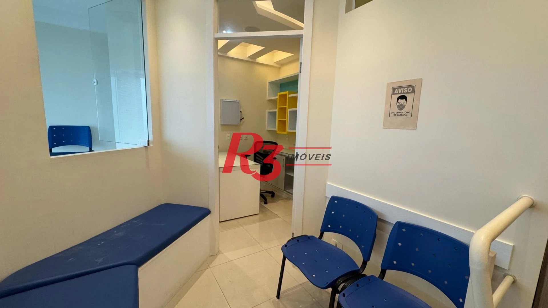 Sala, 72 m² - venda por R$ 600.000,00 ou aluguel por R$ 6.000,00/mês - Vila Matias - Santos/SP