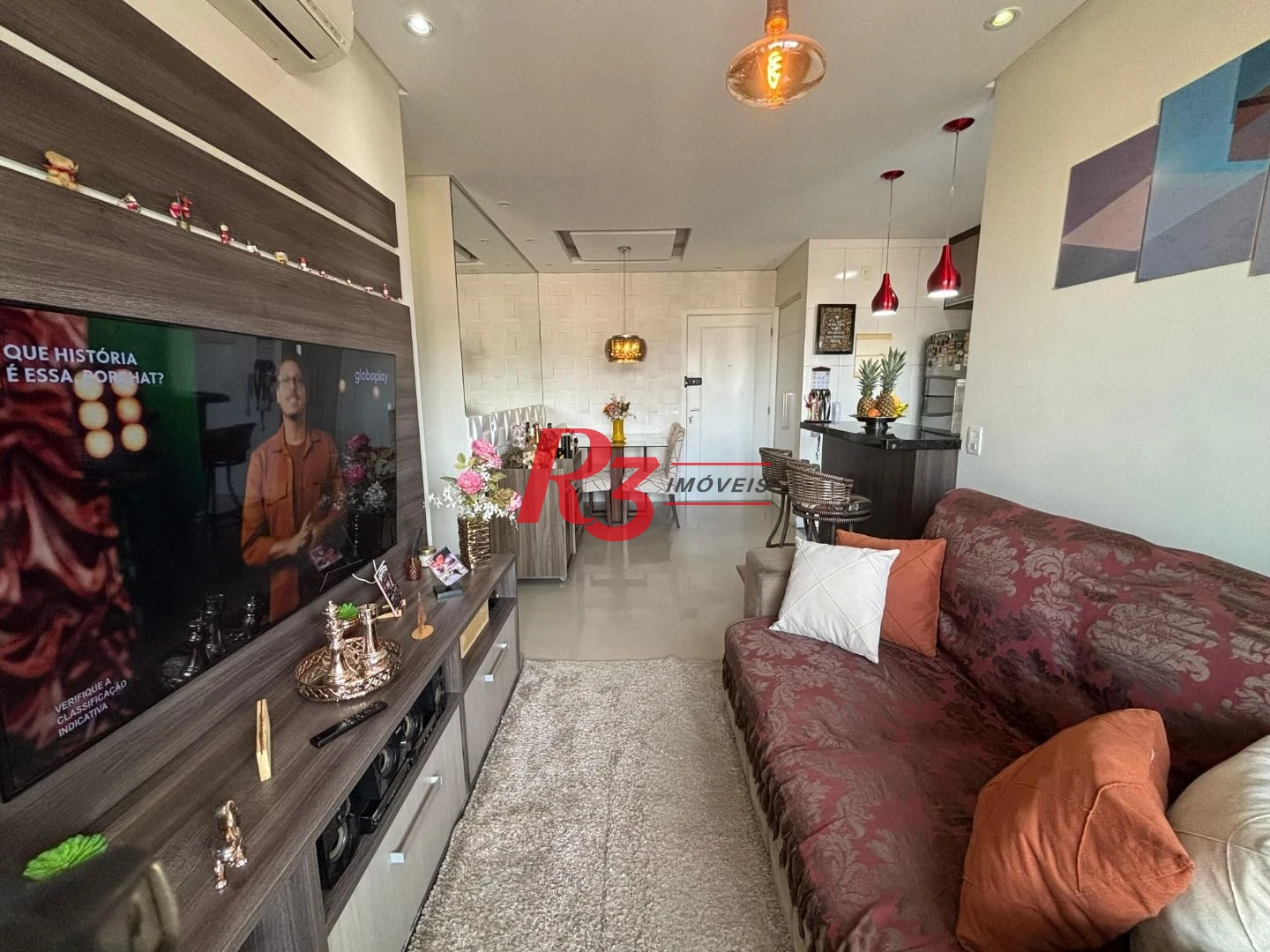 Apartamento com 2 dormitórios à venda, 64 m² por R$ 650.000,00 - Marapé - Santos/SP