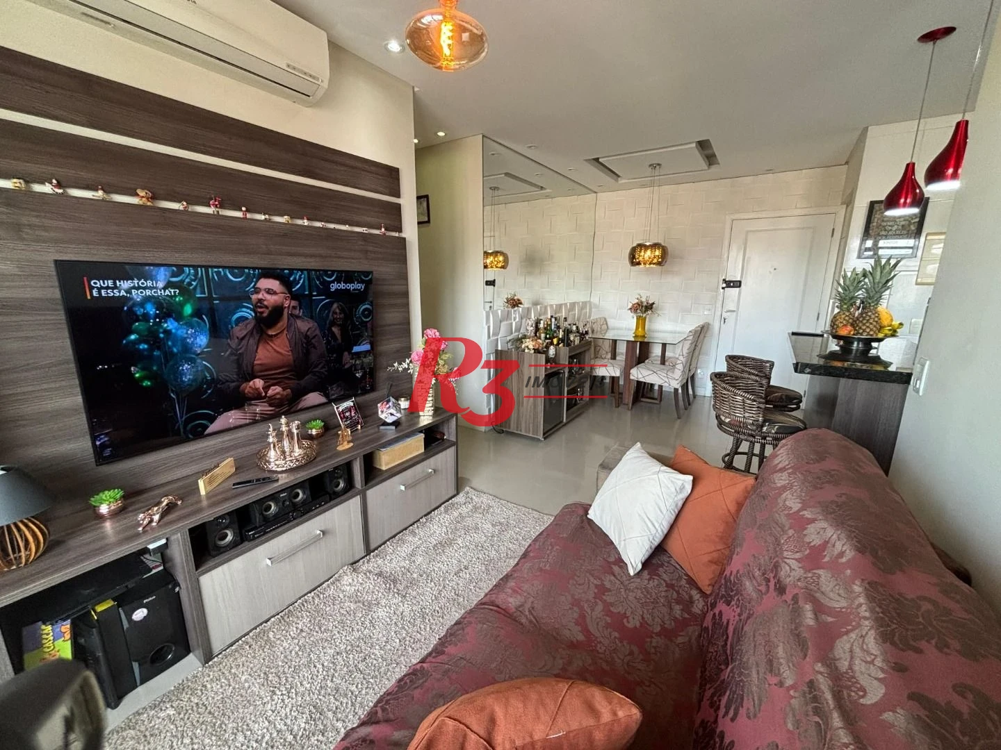 Apartamento com 2 dormitórios à venda, 64 m² por R$ 650.000,00 - Marapé - Santos/SP