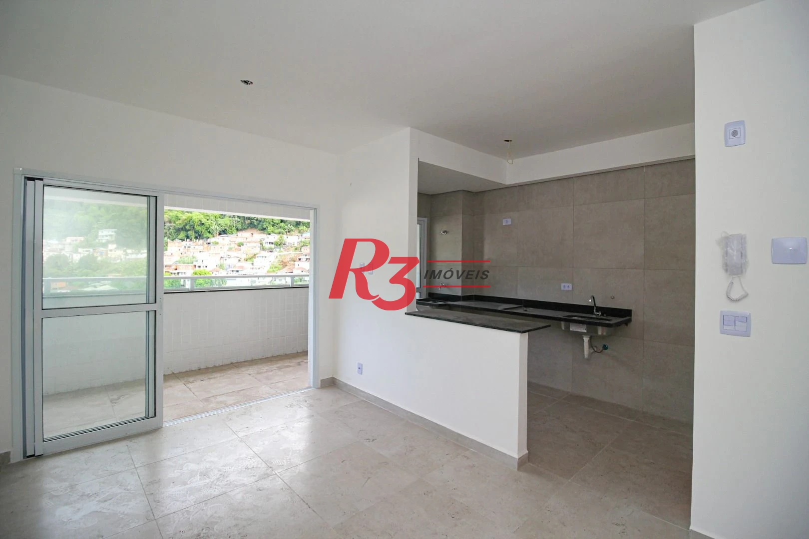 Apartamento com 2 dormitórios à venda, 59 m² por R$ 510.000,00 - Marapé - Santos/SP
