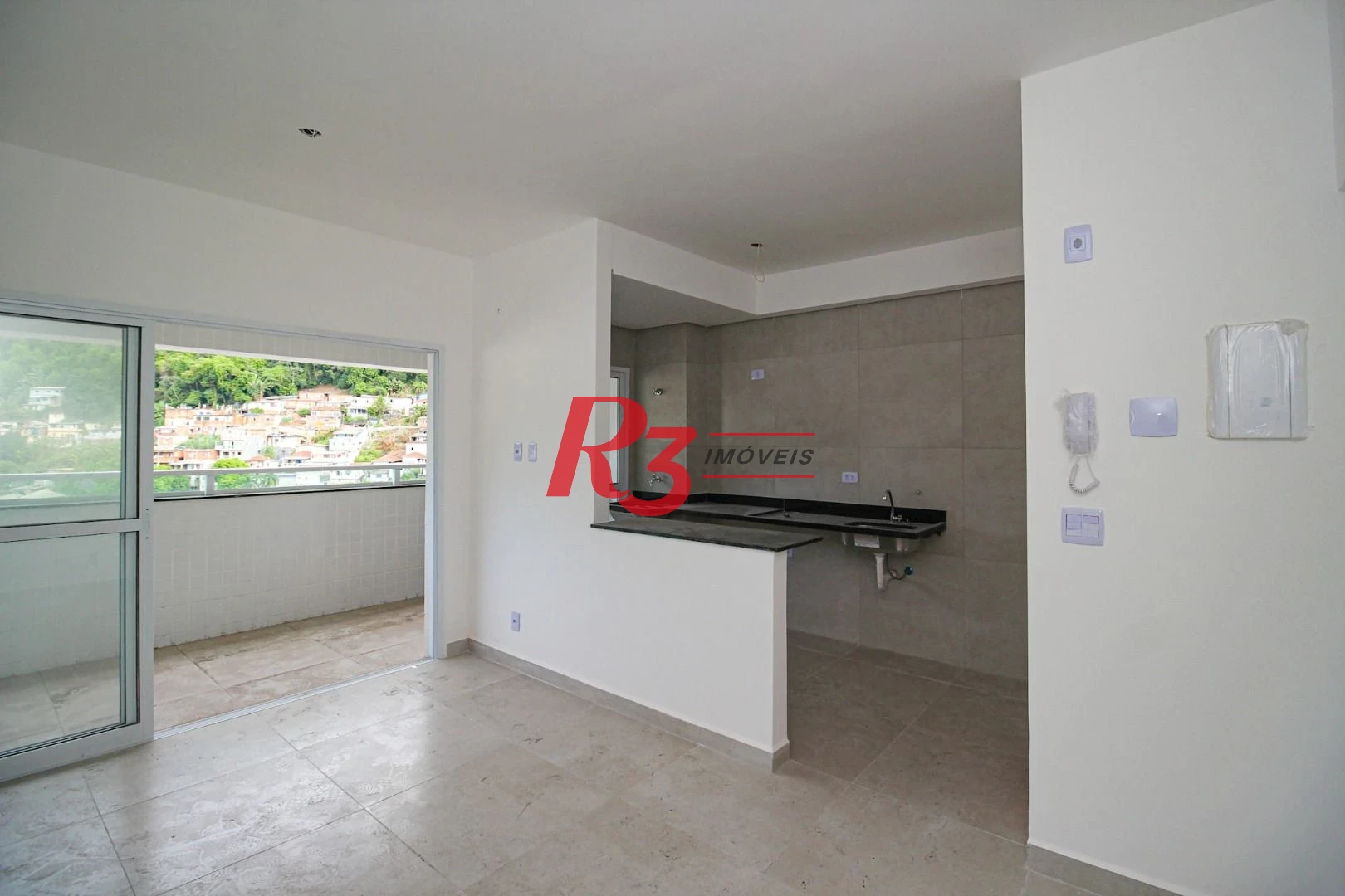 Apartamento com 2 dormitórios à venda, 59 m² por R$ 510.000,00 - Marapé - Santos/SP