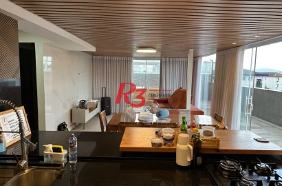 Apartamento Garden à venda, 163 m² por R$ 899.000,00 - Estuário - Santos/SP