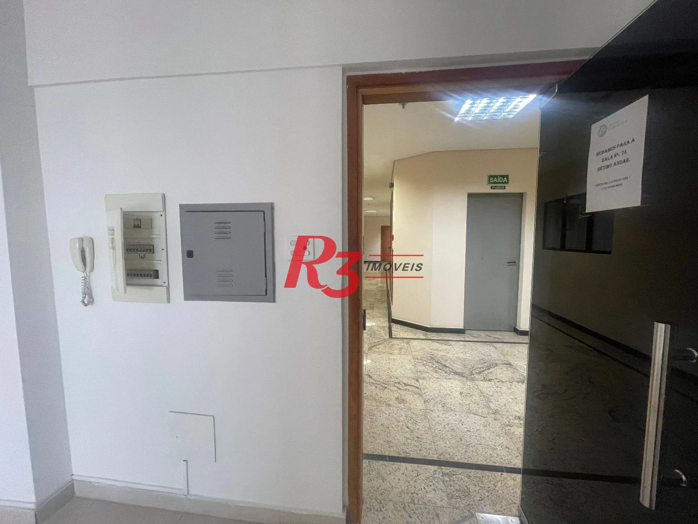Sala para alugar, 55 m² por R$ 3.000,00/mês - Centro - Santos/SP