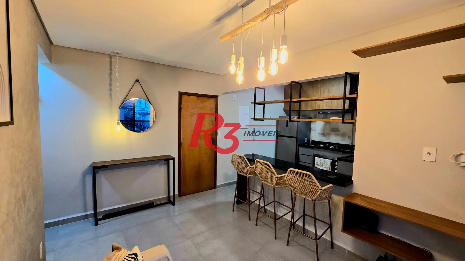 Apartamento com 1 dormitório à venda, 50 m² por R$ 500.000,00 - Vila Guilhermina - Praia Grande/SP