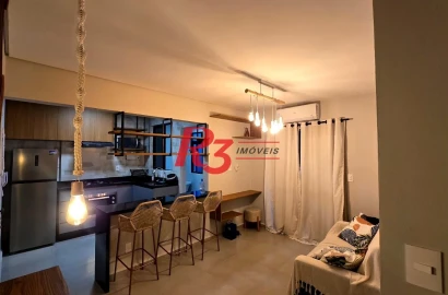Apartamento com 1 dormitório à venda, 50 m² por R$ 500.000,00 - Vila Guilhermina - Praia Grande/SP