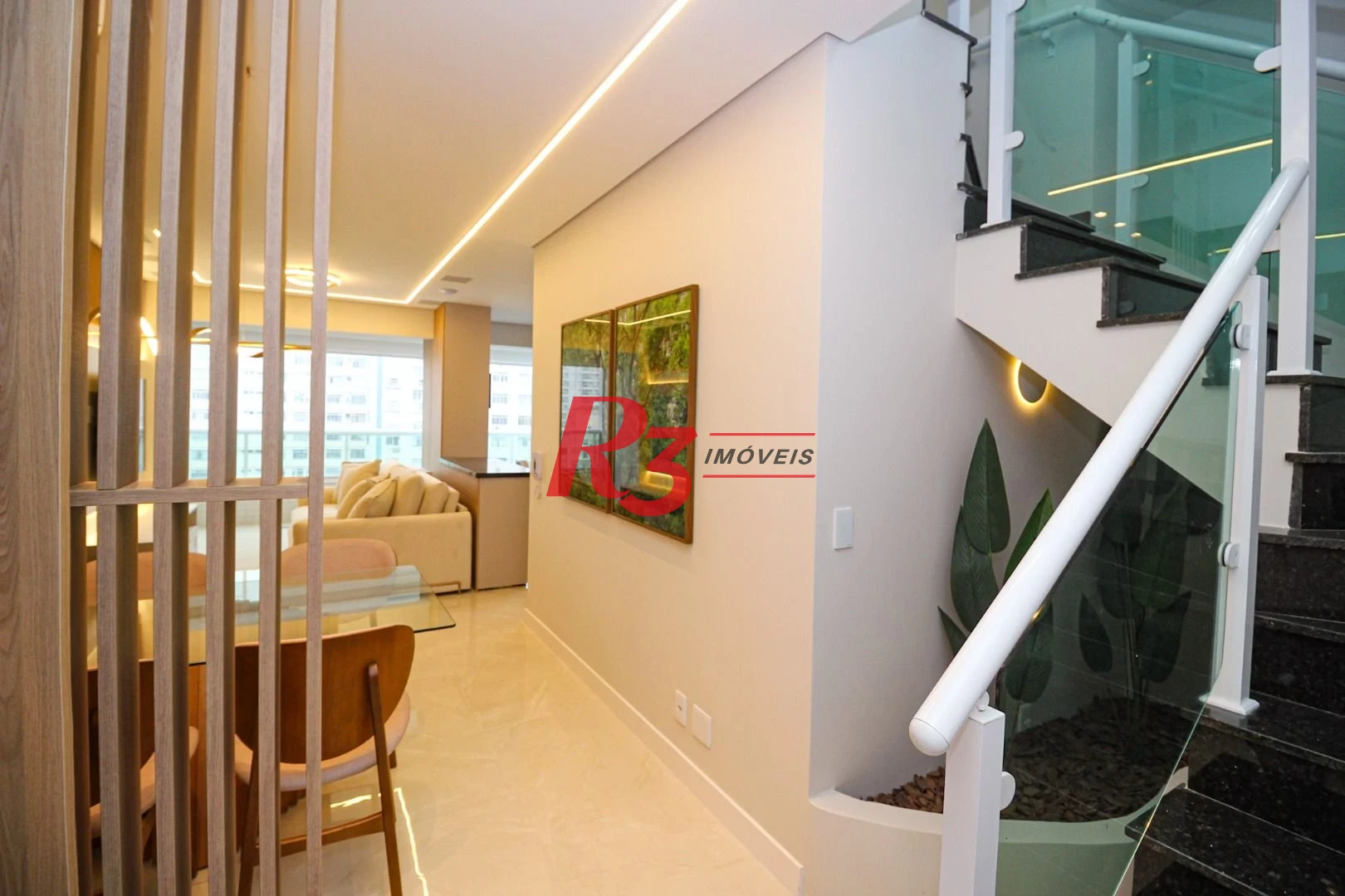 Cobertura com 3 suítes à venda, 166 m² por R$ 4.500.000 - Embaré - Santos/SP