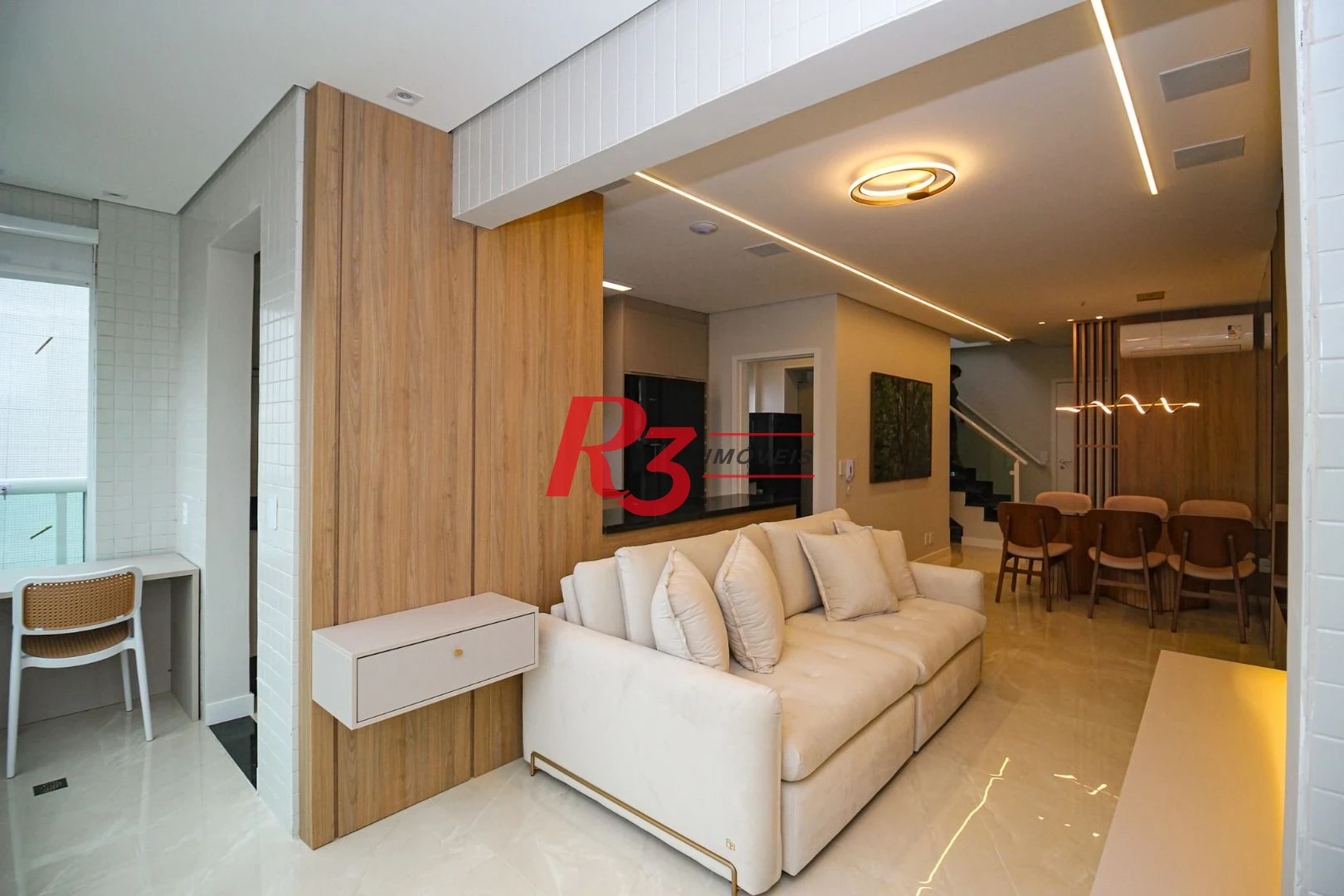 Cobertura com 3 suítes à venda, 166 m² por R$ 4.500.000 - Embaré - Santos/SP