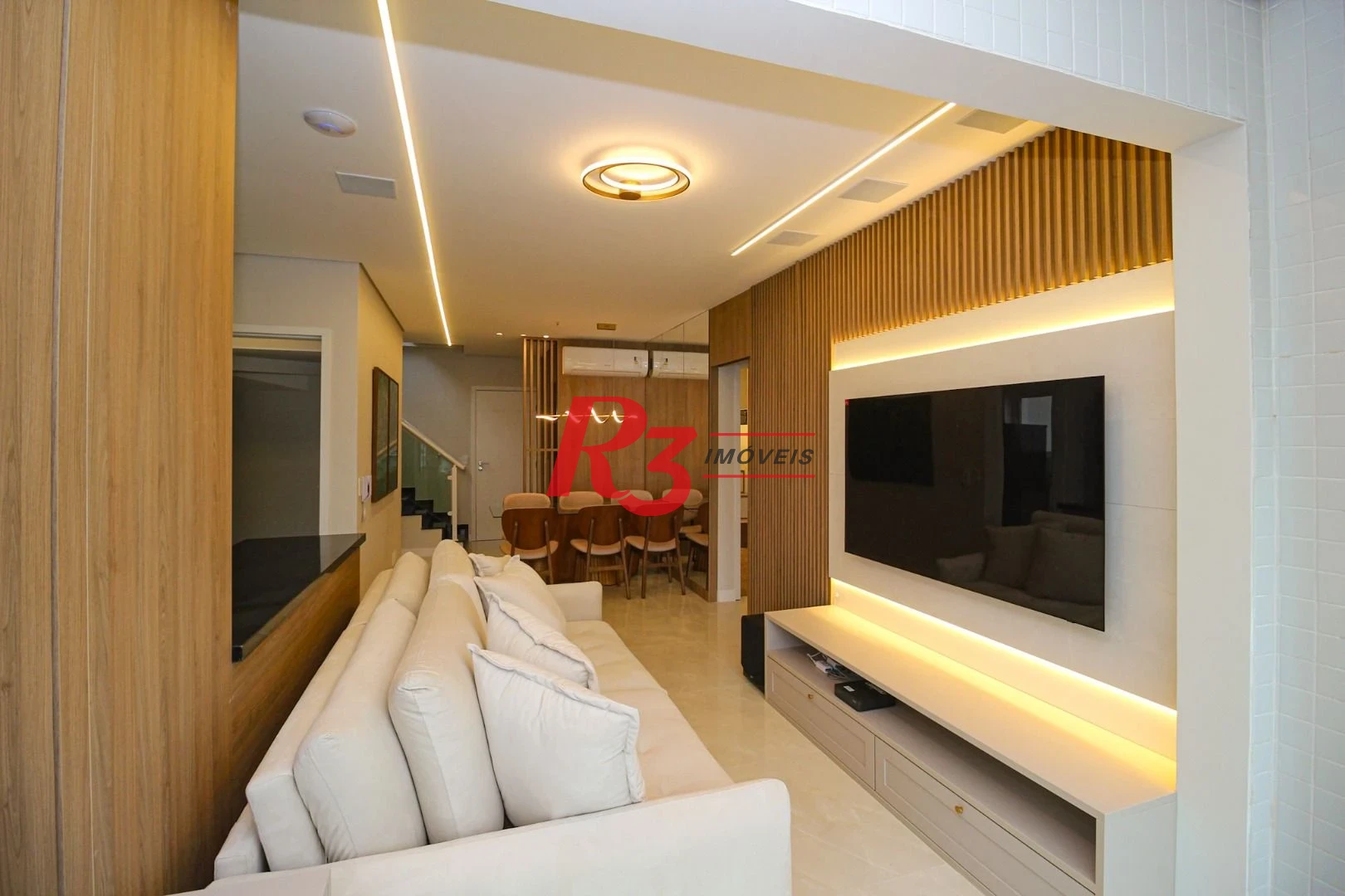 Cobertura com 3 suítes à venda, 166 m² por R$ 4.500.000 - Embaré - Santos/SP