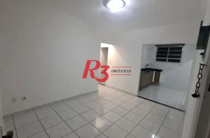 Apartamento com 2 dormitórios para alugar, 75 m² por R$ 3.200,02/mês - Boqueirão - Santos/SP