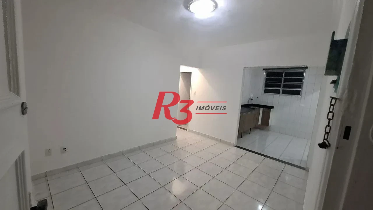 Apartamento com 2 dormitórios para alugar, 75 m² por R$ 3.200,02/mês - Boqueirão - Santos/SP