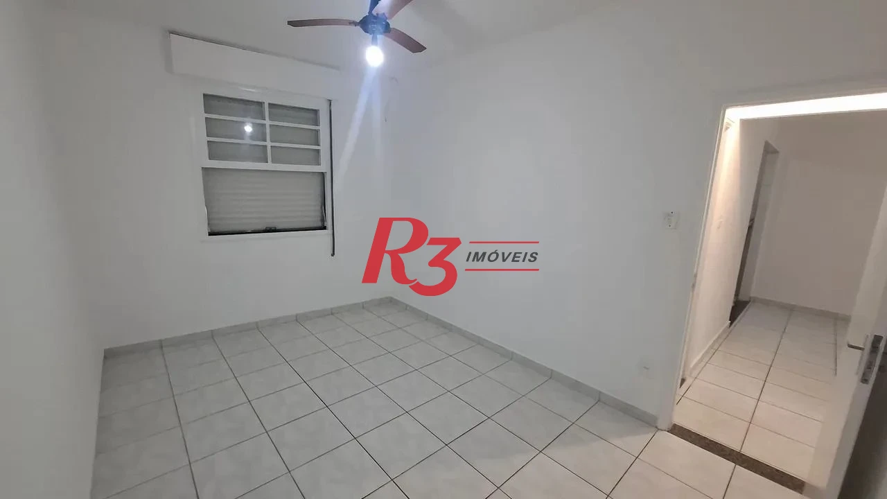 Apartamento com 2 dormitórios para alugar, 75 m² por R$ 3.200,02/mês - Boqueirão - Santos/SP
