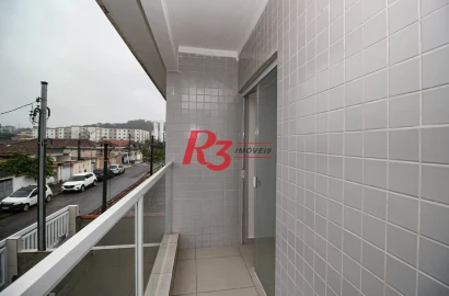 Casa com 2 dormitórios à venda, 90 m² por R$ 375.000,00 - Castelo - Santos/SP