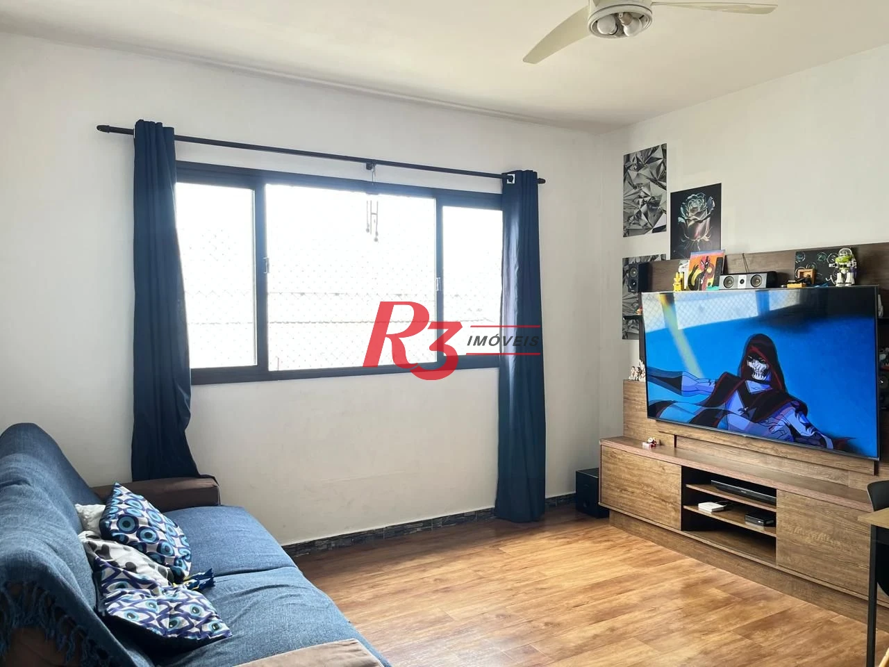 Apartamento com 3 dormitórios à venda, 110 m² por R$ 512.000,00 - Campo Grande - Santos/SP