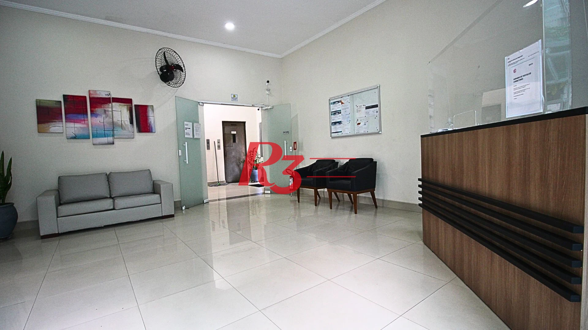 Kitnet, 28 m² - venda por R$ 300.000,00 ou aluguel por R$ 3.000,00/mês - Boqueirão - Santos/SP