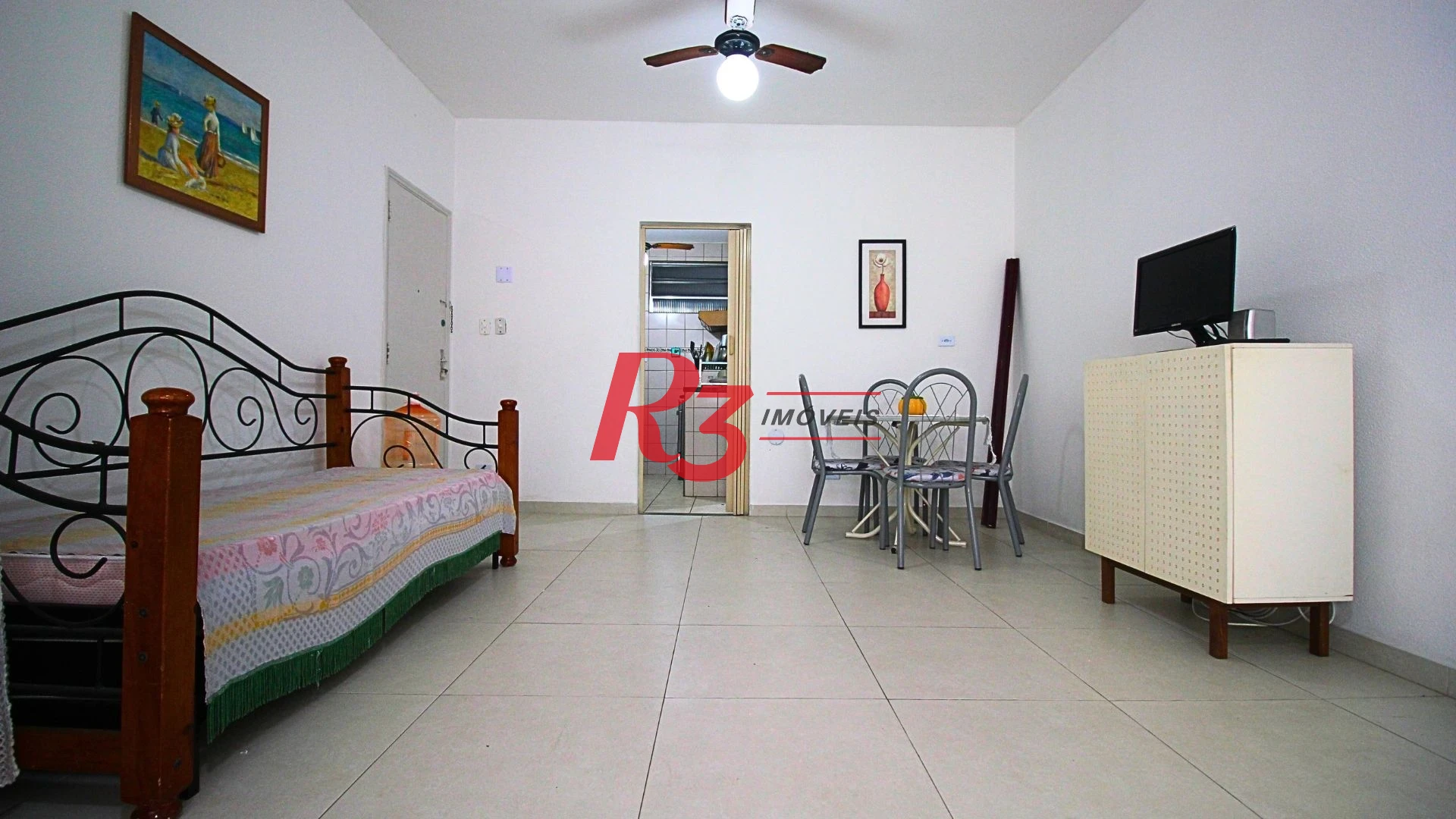 Studio para alugar, 38 m² por R$ 3.000,00/mês - Boqueirão - Santos/SP